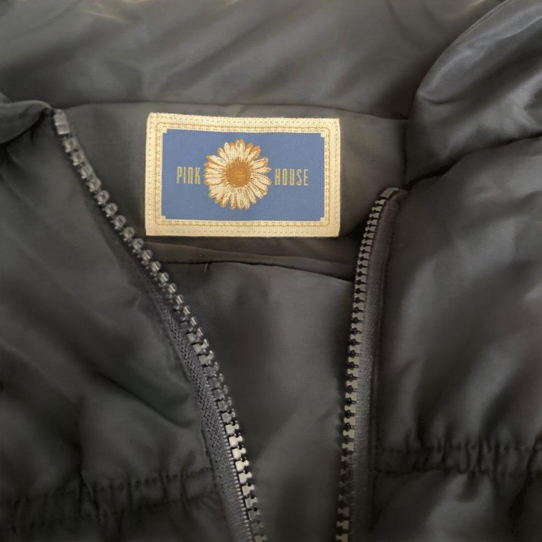 最終お値下げです!新品! ピンクハウスPINK HOUSE 中綿ベスト　ネイビー