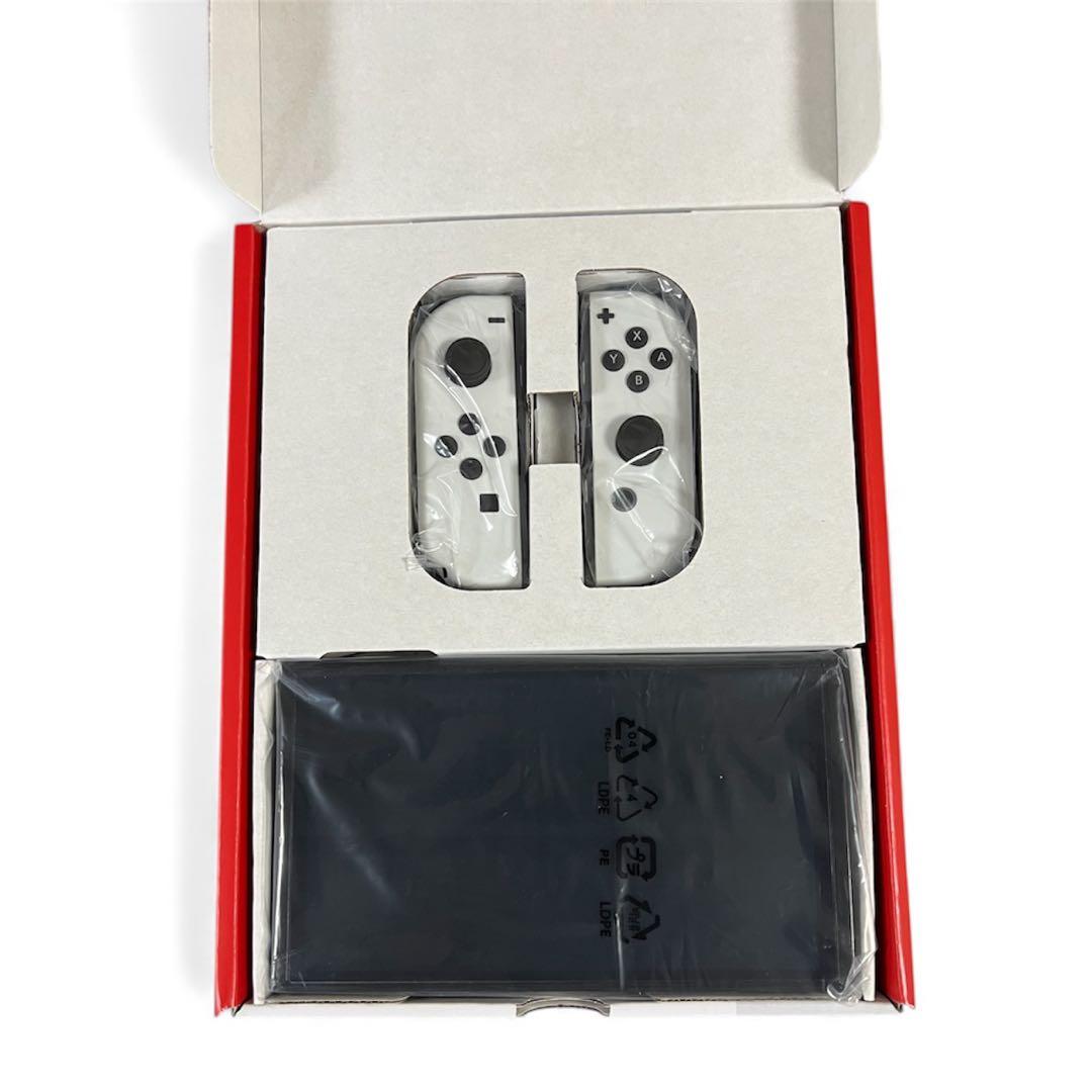 【未使用級】Nintendo Switch 有機EL ホワイト プロコンセット
