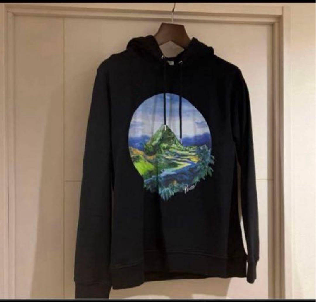 【室内試着のみ】KENZO ケンゾー　ブラックパーカー 日本サイズのS-M相当