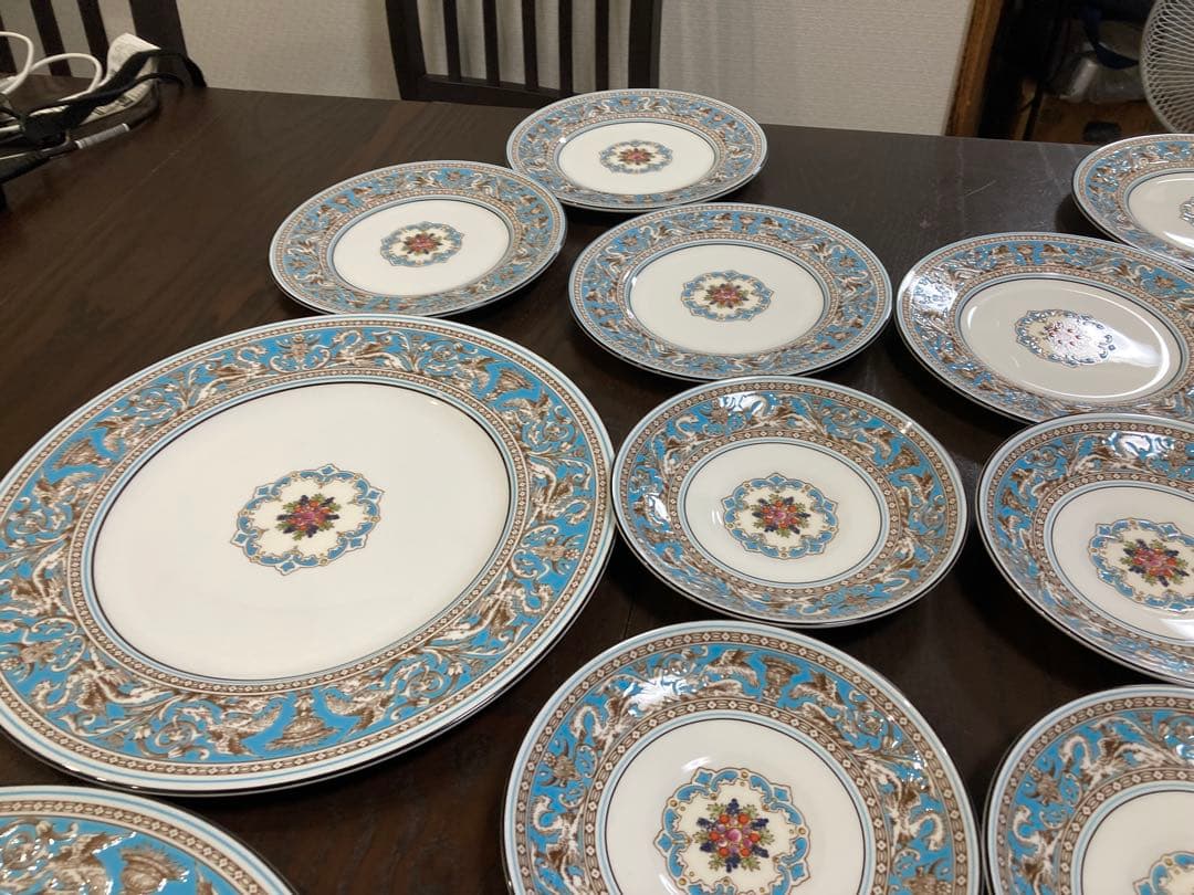 【新品未使用】 フロレンティーン ターコイズ 26点セット 箱付