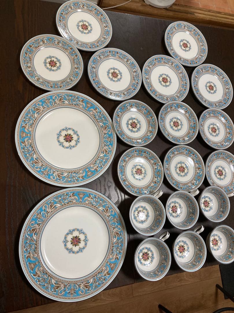 【新品未使用】 フロレンティーン ターコイズ 26点セット 箱付