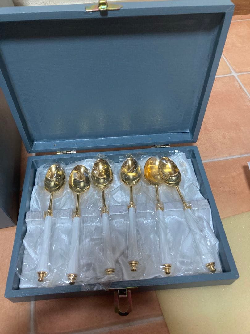 【新品未使用】 フロレンティーン ターコイズ 26点セット 箱付