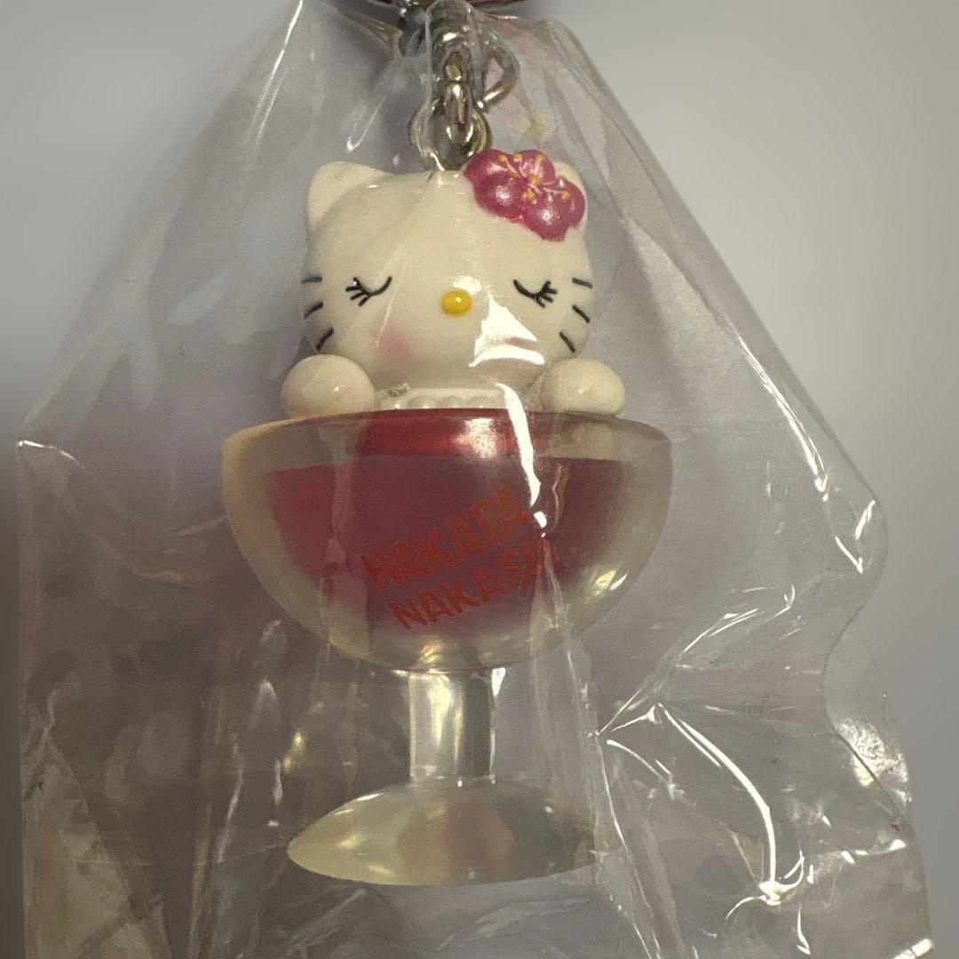 博多限定中洲バージョン　ハローキティ　キーホルダー