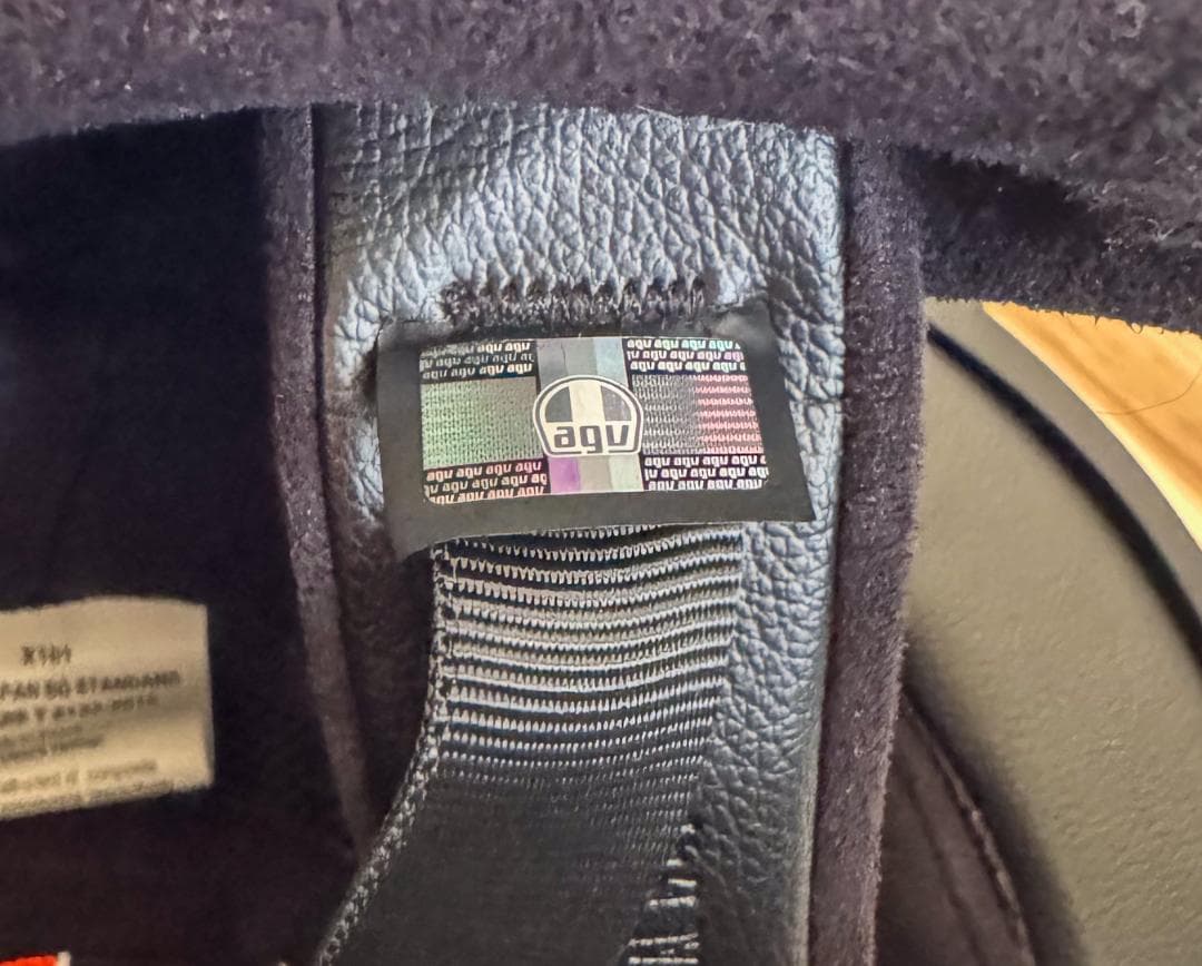 【未使用美品】AGV X101 ホワイト XL バイザー付き ヘルメット