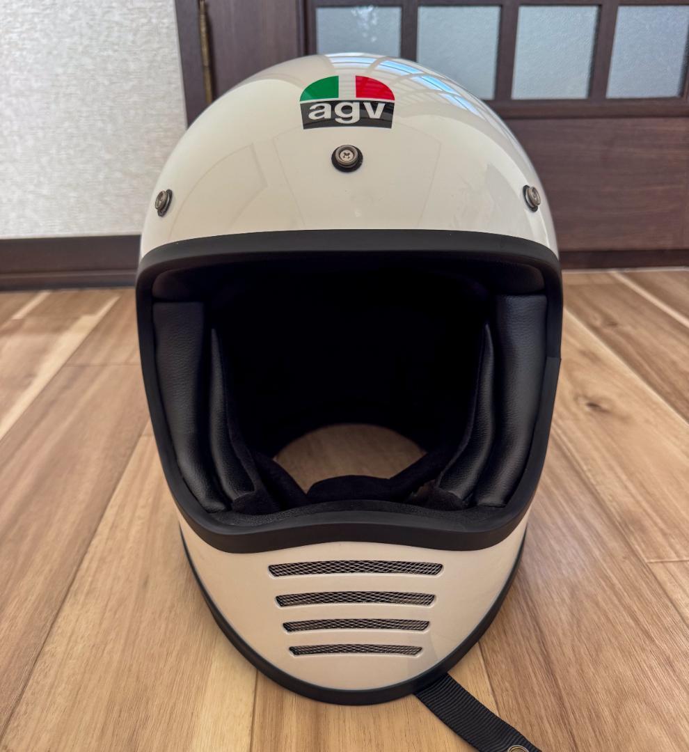 【未使用美品】AGV X101 ホワイト XL バイザー付き ヘルメット