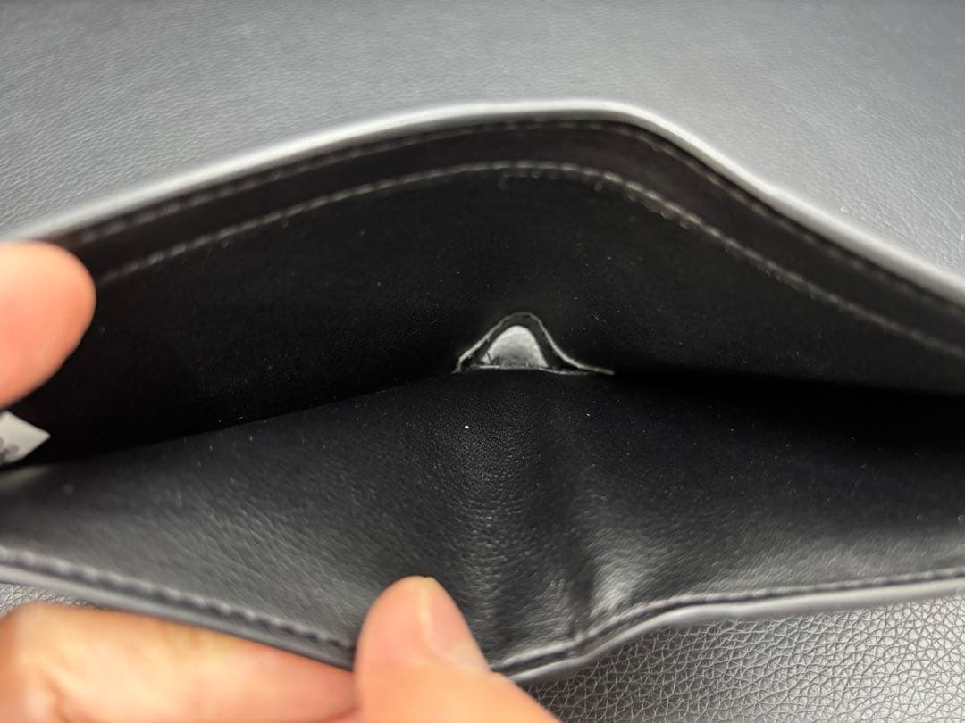 【美品】COACH 二つ折り財布 F75006 ブラック