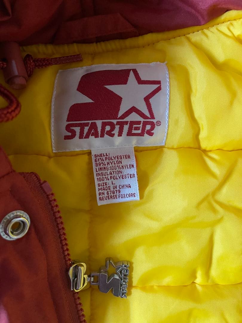 STARTER スターター NFL レッドスキンズ　スタジャンジャケット L