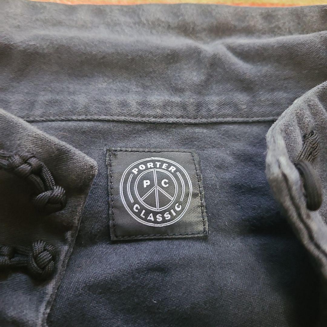 ポータークラシック チャイナジャケット モールスキン雰囲気良 M