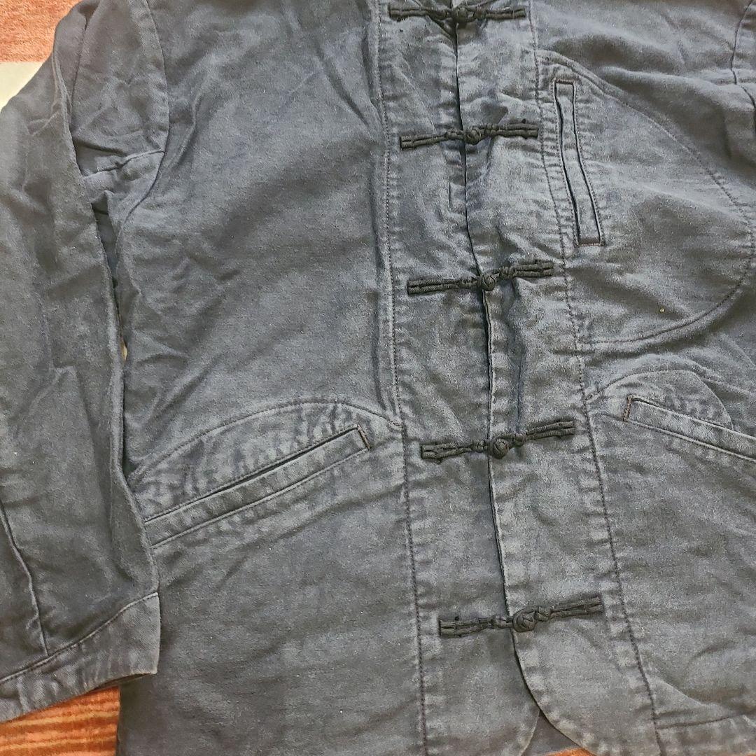 ポータークラシック チャイナジャケット モールスキン雰囲気良 M