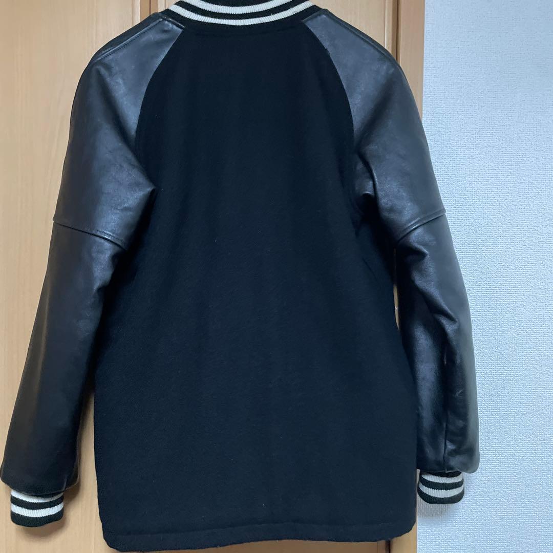 BOUNTY HUNTER 本革 カウレザー ウール スタジャン 黒