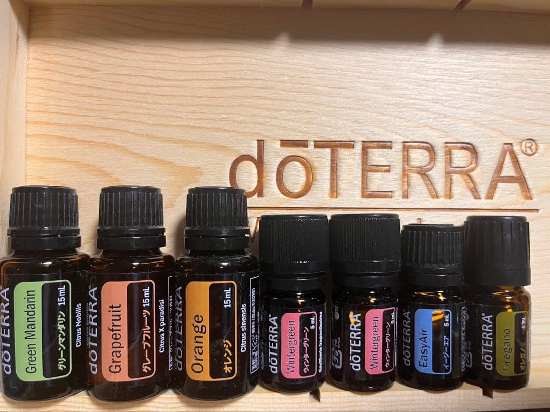 doTERRA ドテラ 木箱 非売品 エッセンシャル オイル セット 新品未使用