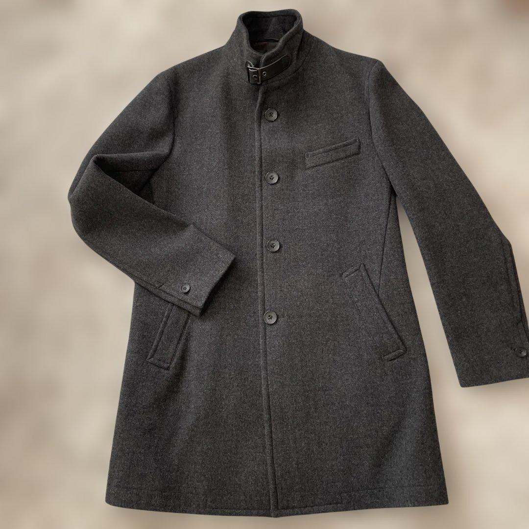 ユナイテッドアローズTOKYOスタンドカラー ウールコート 新品未使用　XL