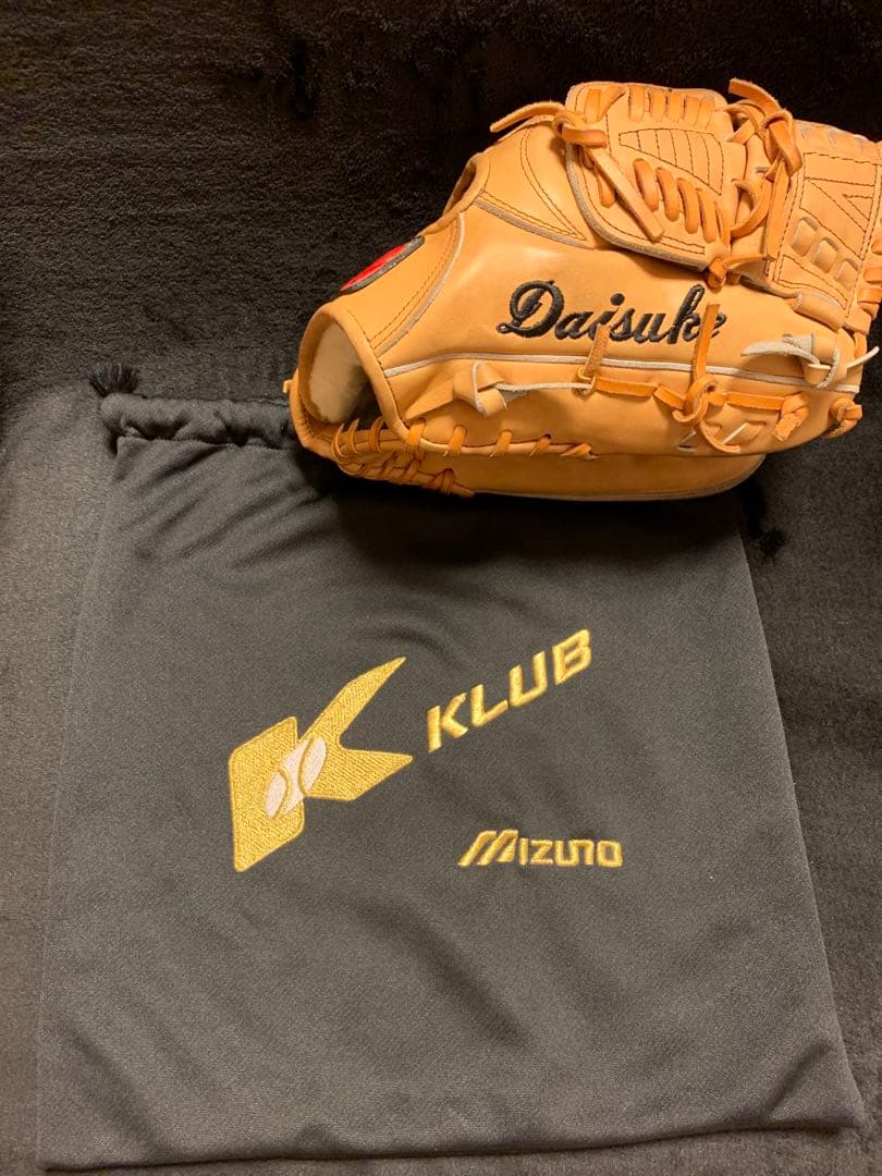 【希少】松坂大輔モデル/サイン入り/信義作/MIZUNO /ビッグM