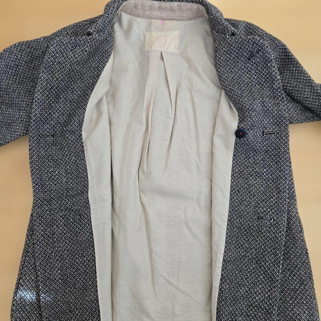 最終価格値下げ！【新品】パラスパレス　ツイード　コート