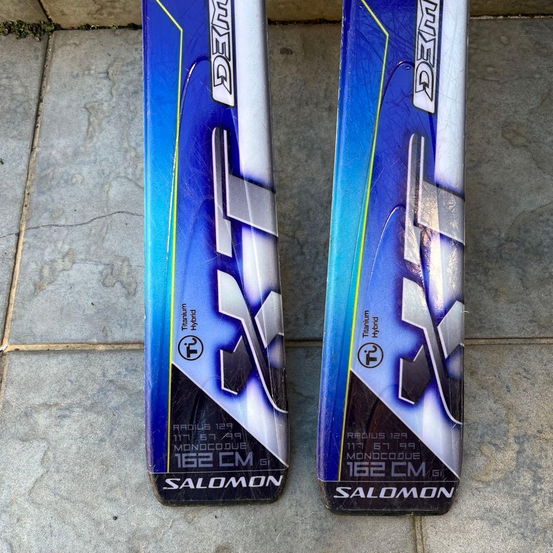 H*e様 SALOMON XT DEMO162センチ　スキー板 青