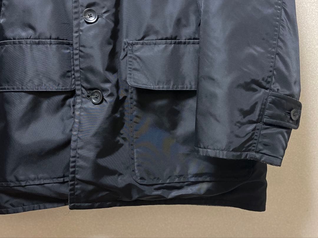 【定価¥69960】ツイード ハーフ ステンカラーコート L グレー