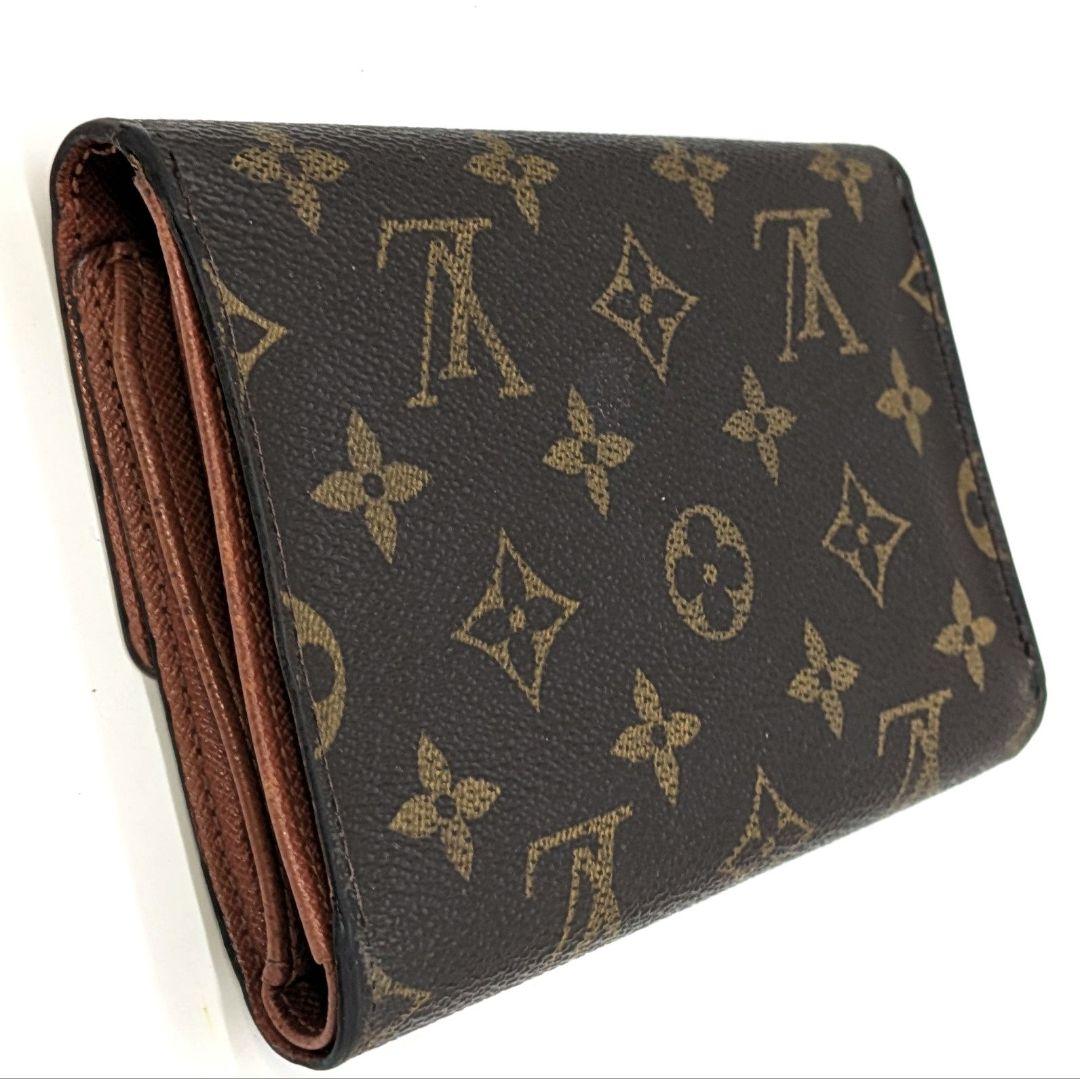 ルイヴィトン モノグラム エテュイ パピエ 三つ折り財布 C12