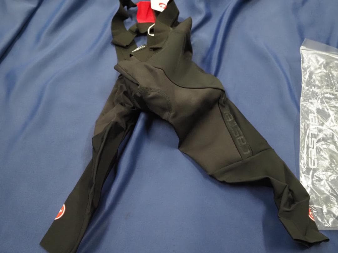 ￥27500新品 カステリ ロッソコルサ ビブ ROSSOCORSA XS