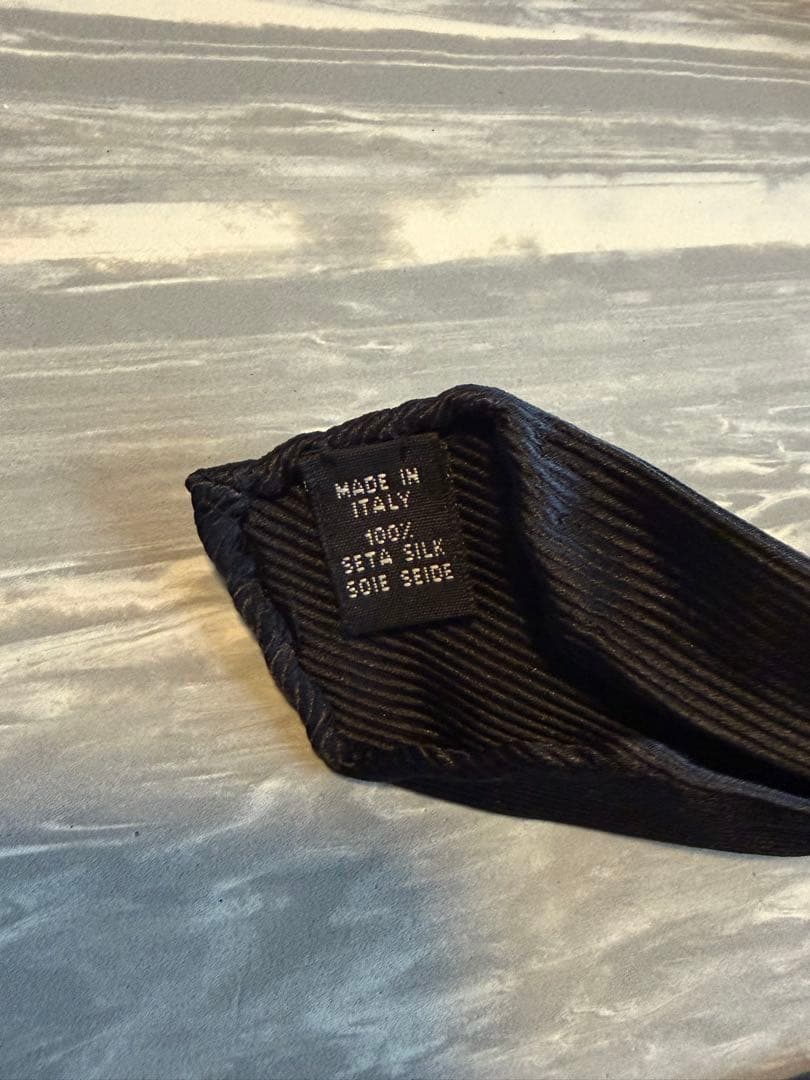 【未使用】タイユアタイ 黒無地　セッテピエゲ