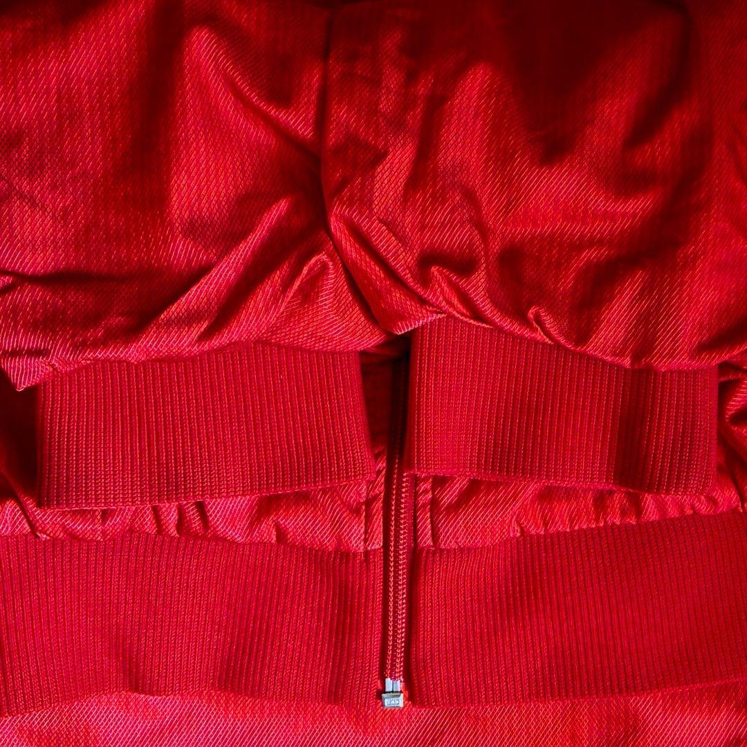 アディダス 90s デサント製 フード付きウインドブレーカー トレフォイル ロゴ