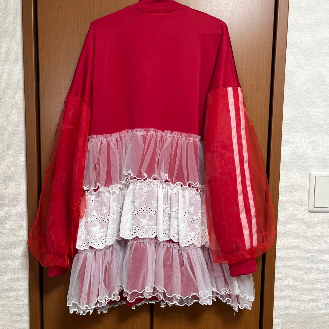 ジェイミーエーエヌケー チュールティアードジャージ