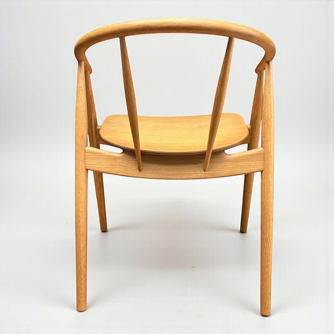 【美品】LIVING HOUSE トランク2 チェア オーク無垢材 小林幹也