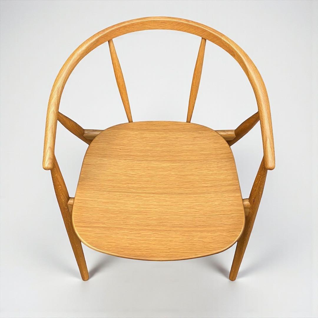 【美品】LIVING HOUSE トランク2 チェア オーク無垢材 小林幹也