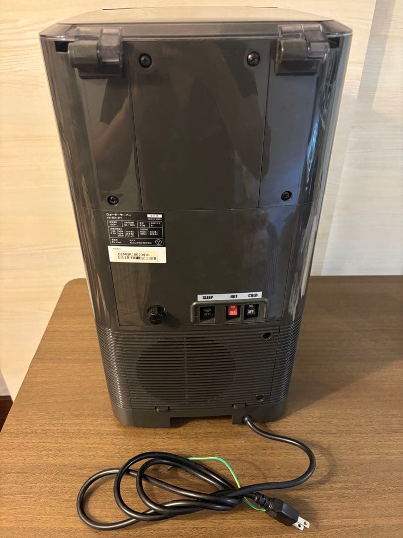 浄水型ウォーターサーバー　every frecious カートリッジ5本付き