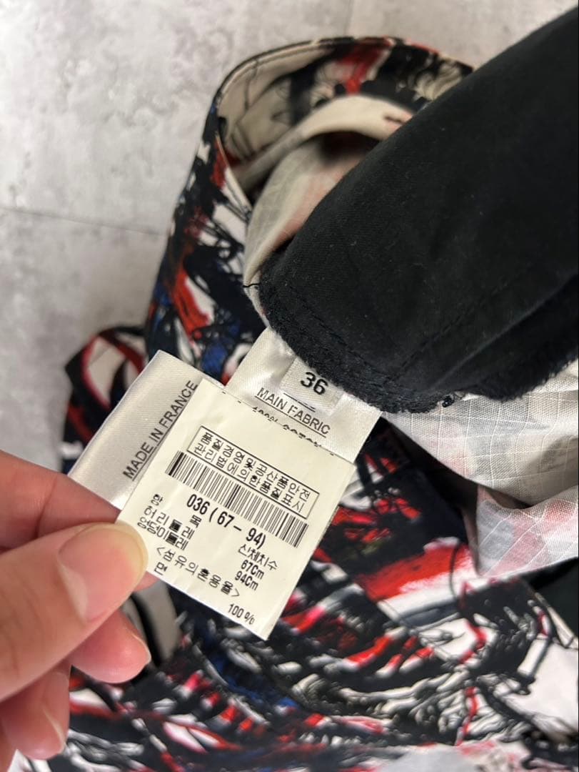 Balmain SS11 バイカー　サイドジップ　カーゴパンツ　36