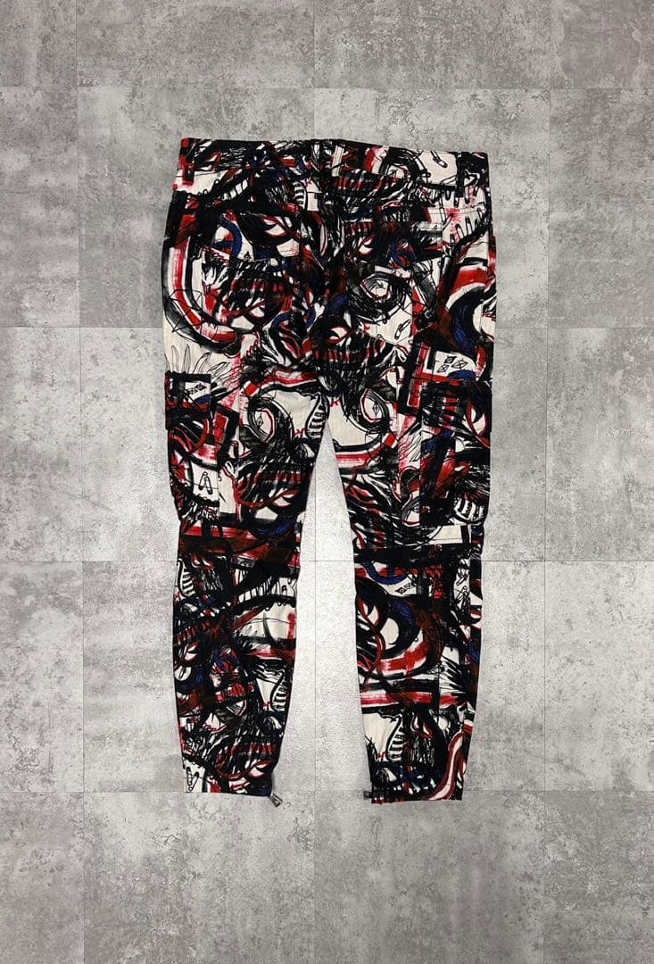 Balmain SS11 バイカー　サイドジップ　カーゴパンツ　36