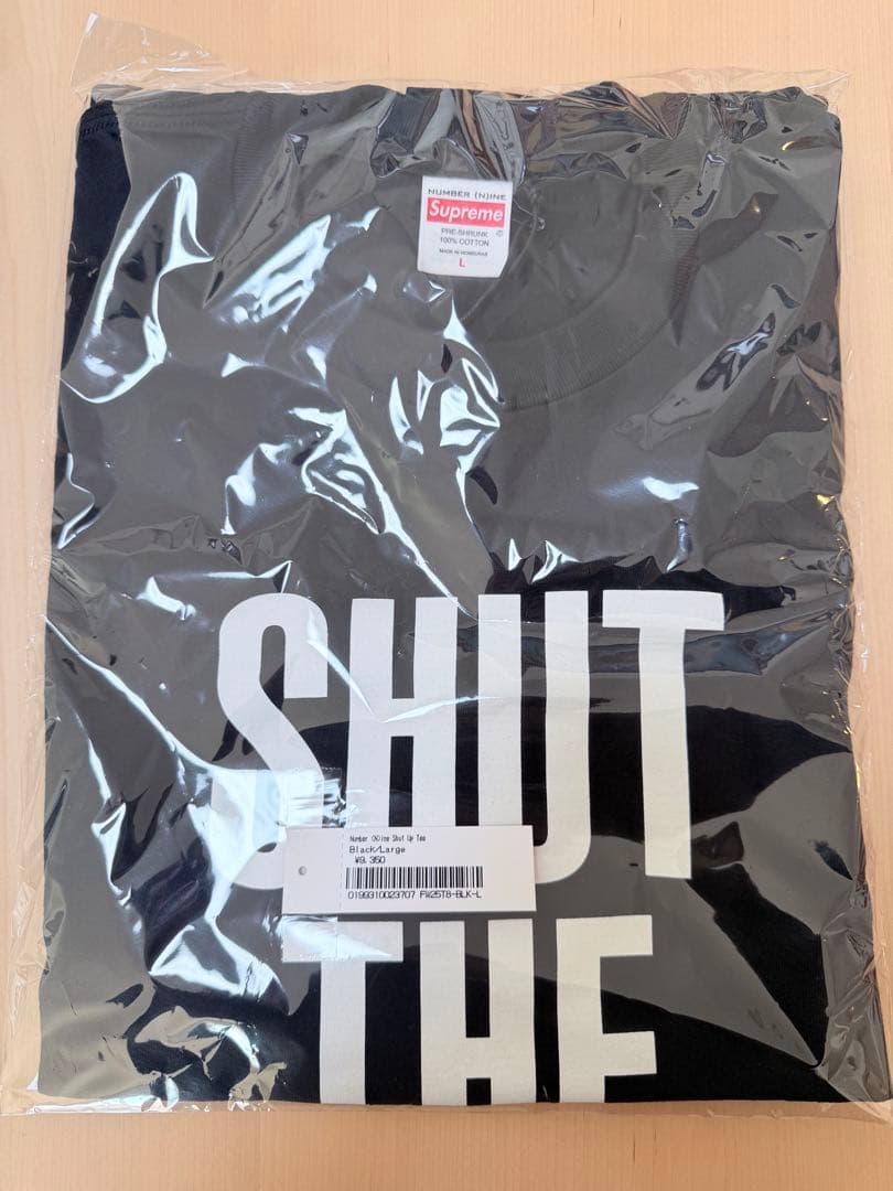 Supreme Number (N)ine Shut Up Tee Tシャツ　L