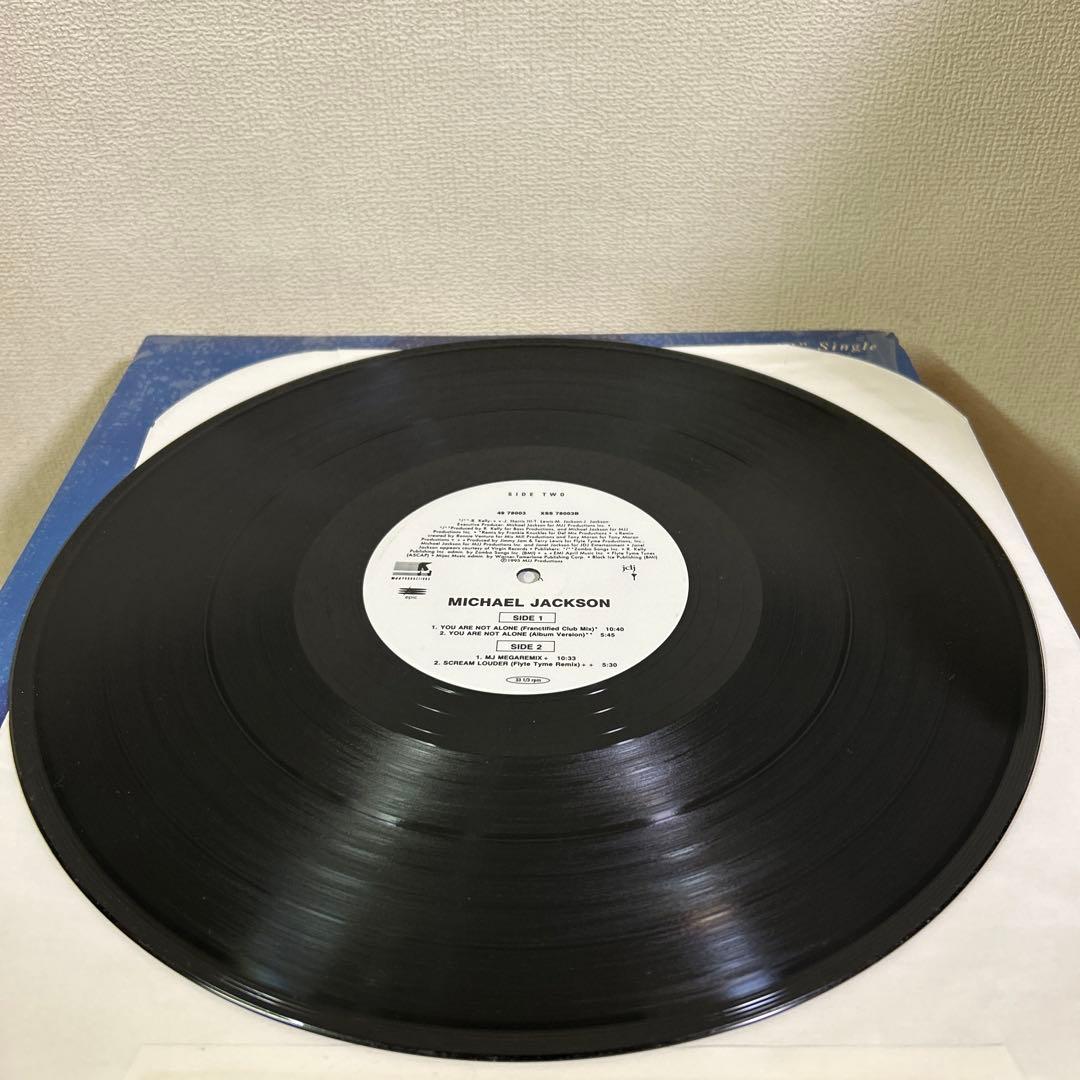 マイケル・ジャクソン　You Are Not Alone レコード