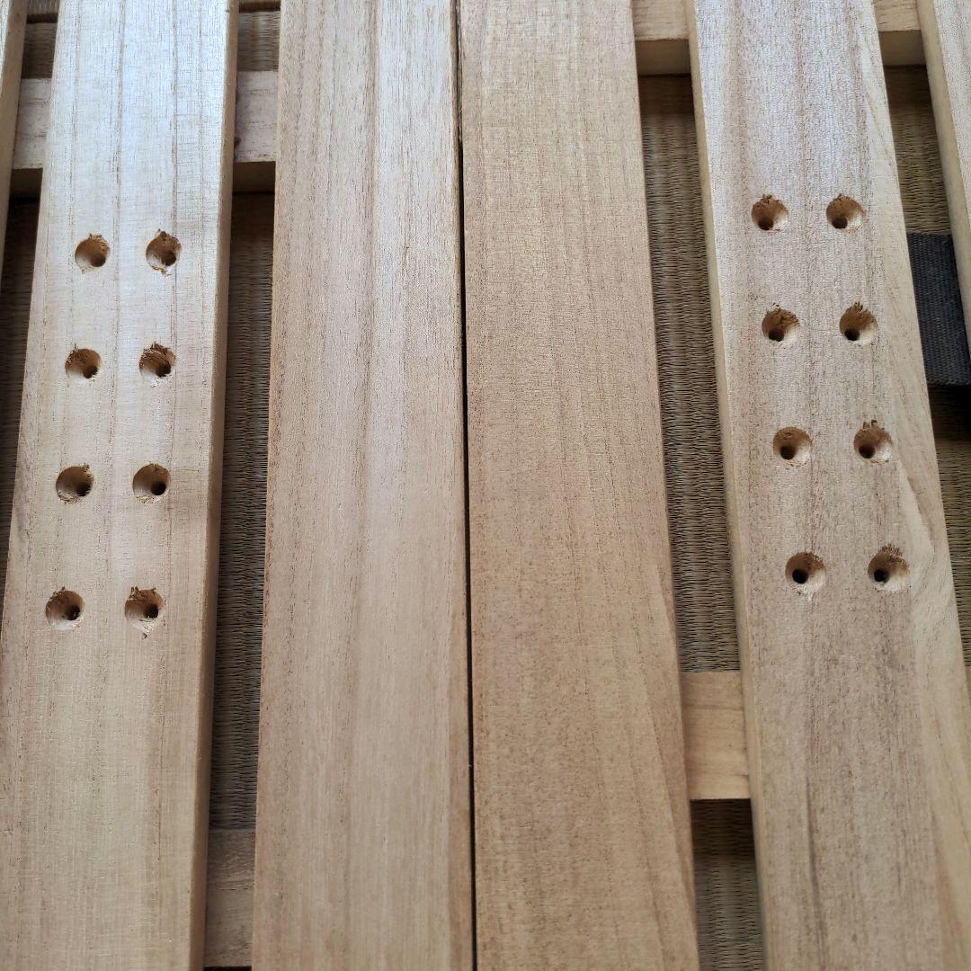 木製すのこベッド すのこマット　ダブルサイズ