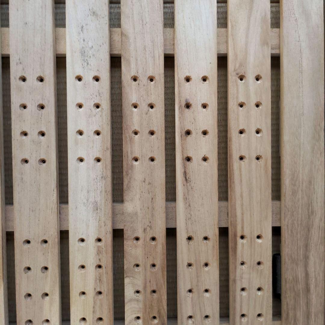 木製すのこベッド すのこマット　ダブルサイズ