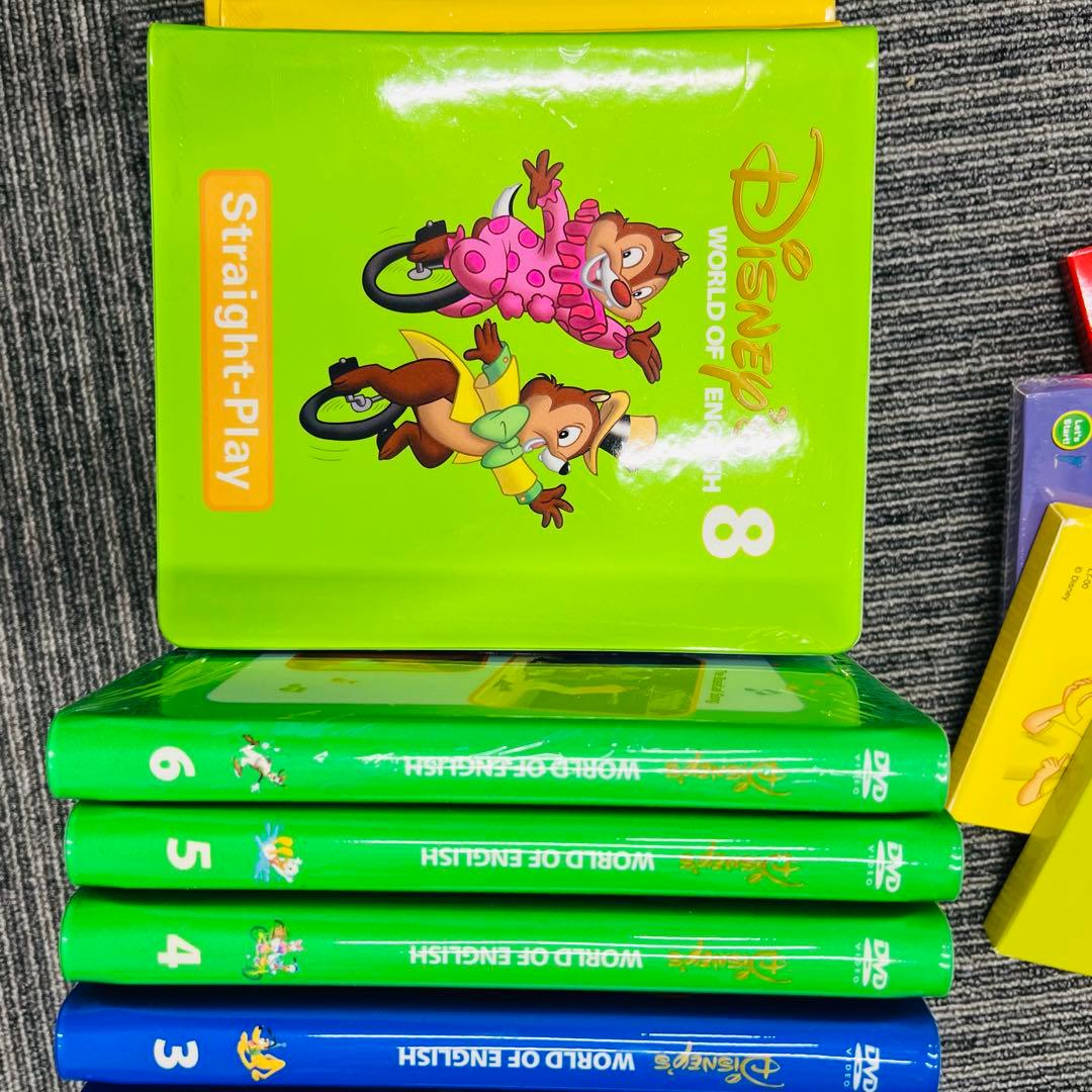 WDE ワールドディズニーイングリッシュ 英語学習教材セット 一部欠品あり