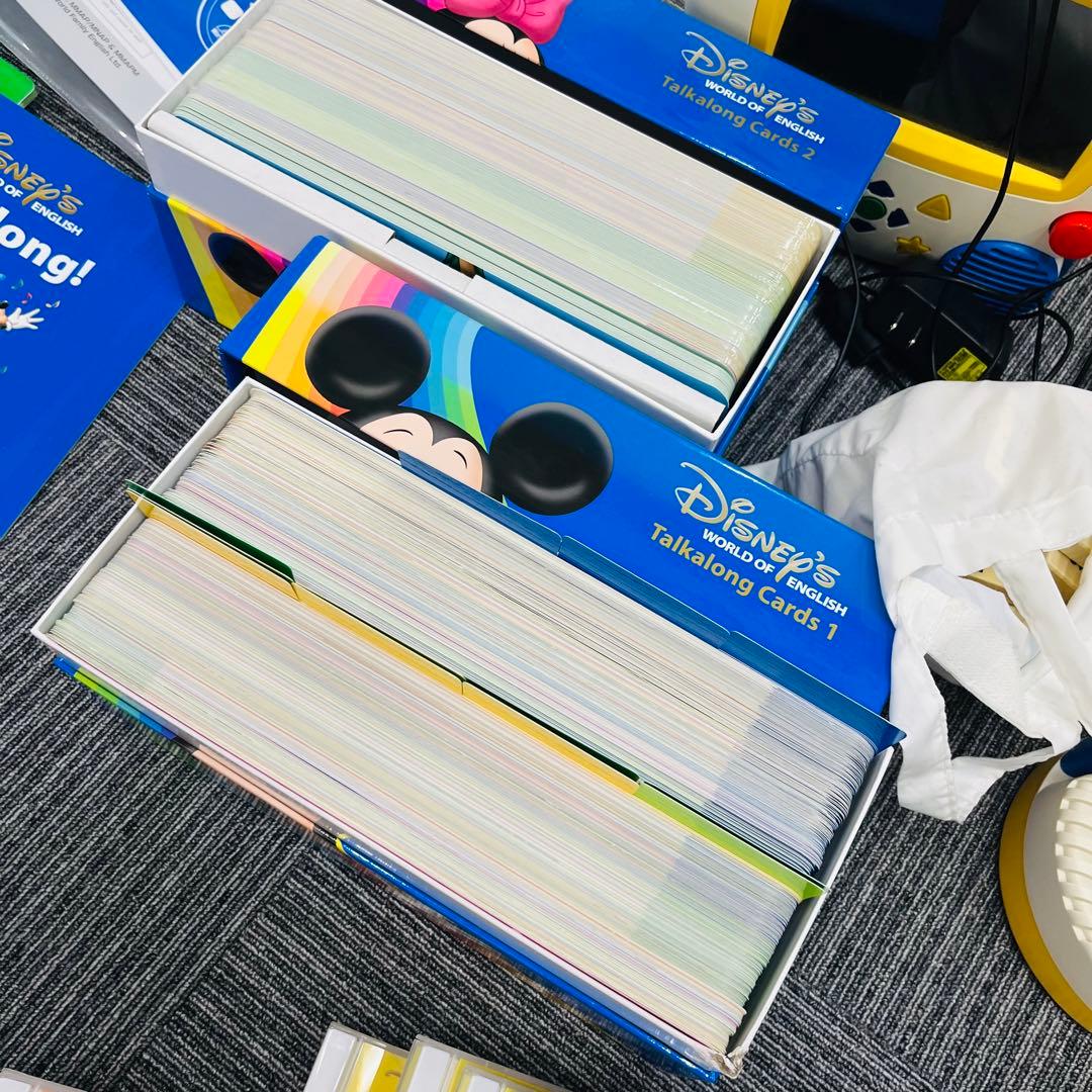 WDE ワールドディズニーイングリッシュ 英語学習教材セット 一部欠品あり