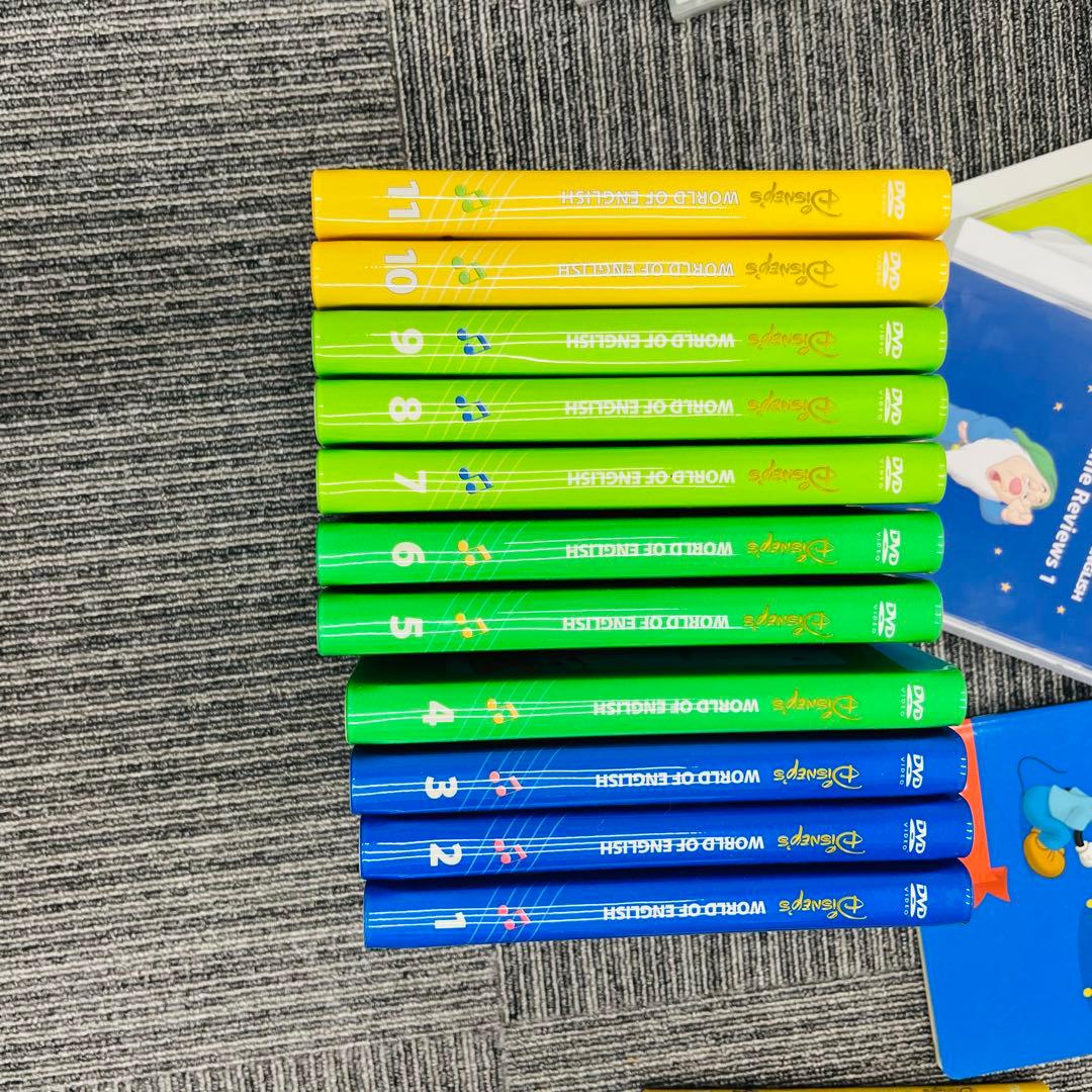 WDE ワールドディズニーイングリッシュ 英語学習教材セット 一部欠品あり