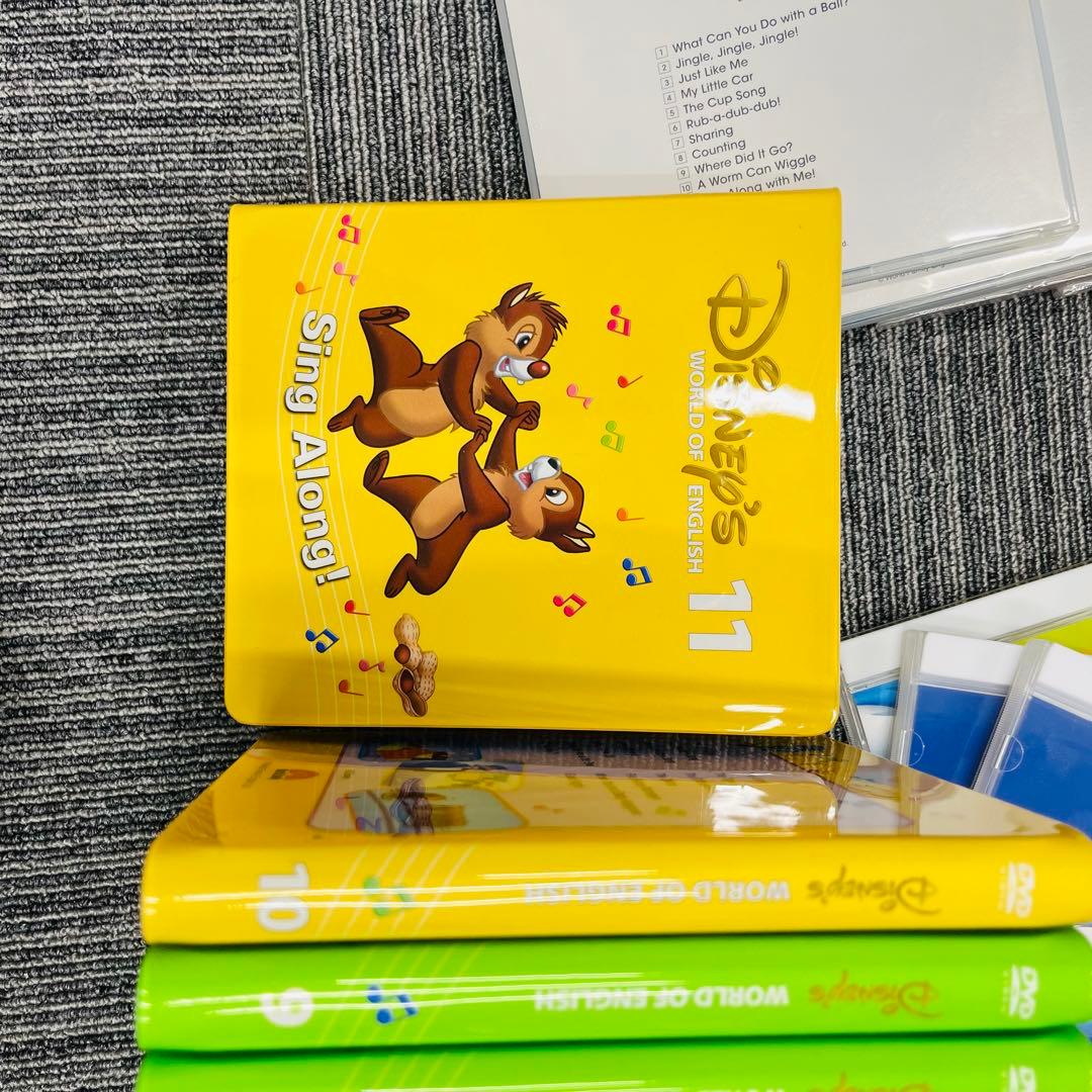 WDE ワールドディズニーイングリッシュ 英語学習教材セット 一部欠品あり