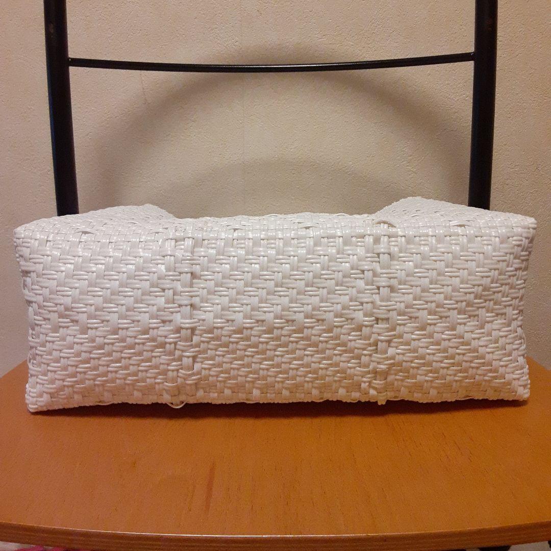 美品レトラ　メルカドバッグ　ホワイト　S