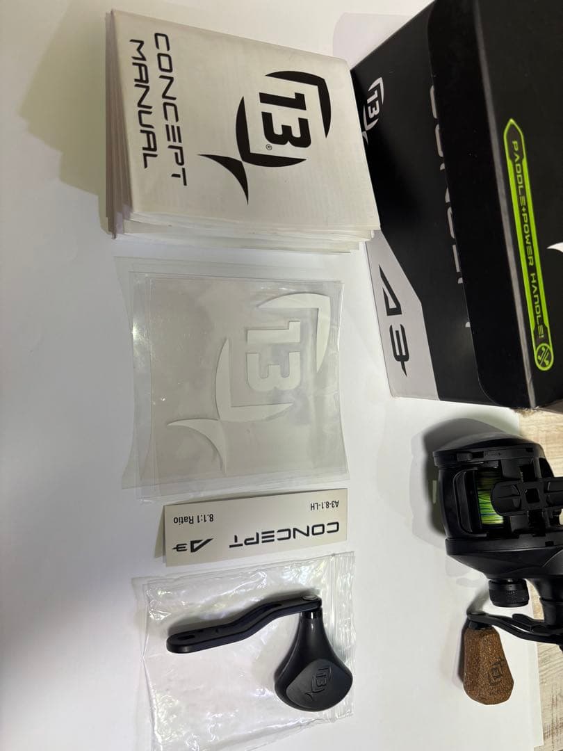 【13Fishing Concept A3 】ベイトリール(左巻き)