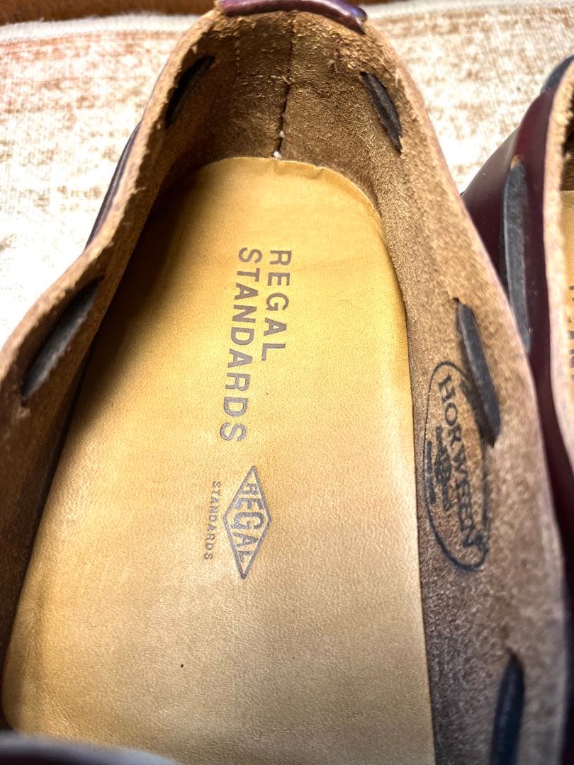 未使用　REGAL STANDERDS HORWEENエクセルクロムレザー　27