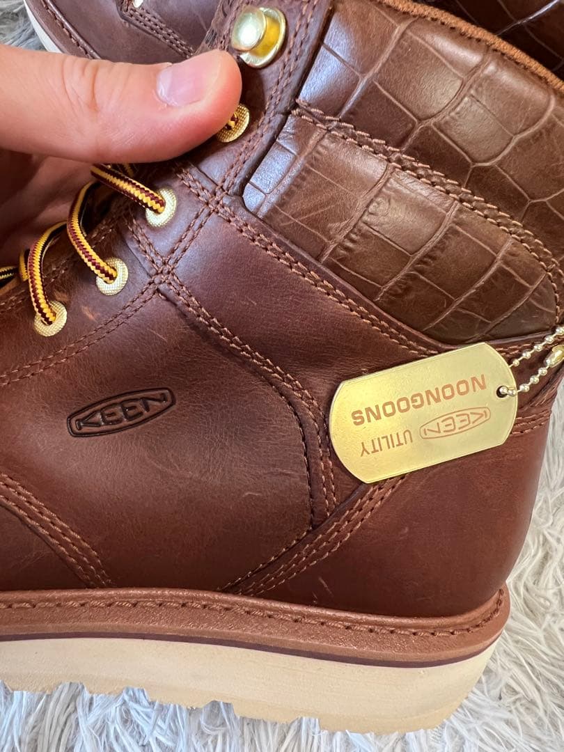 KEEN NOON ブラウンブーツ