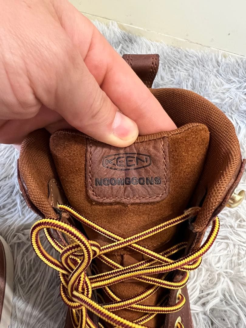 KEEN NOON ブラウンブーツ