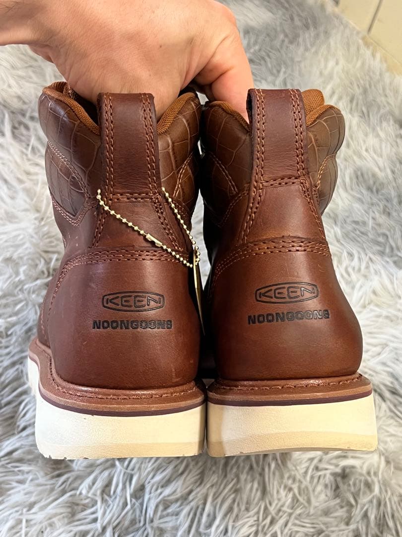 KEEN NOON ブラウンブーツ