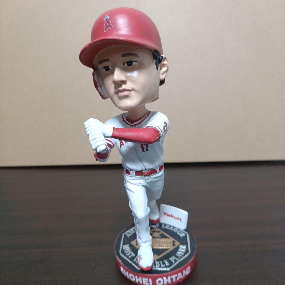【球場限定】レア 2021 大谷翔平 MVP記念 ボブルヘッド人形 チケット付き