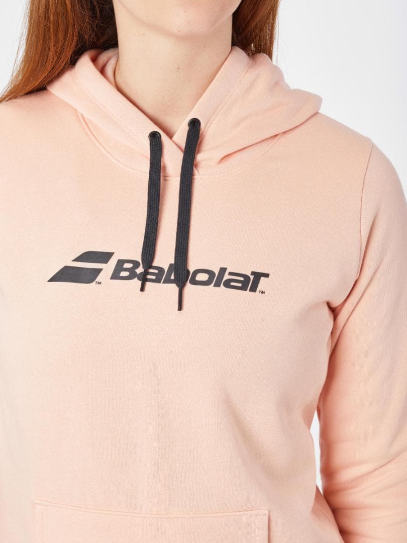 BABOLAT（バボラ） エクササイズ フード パーカー レディース（L）