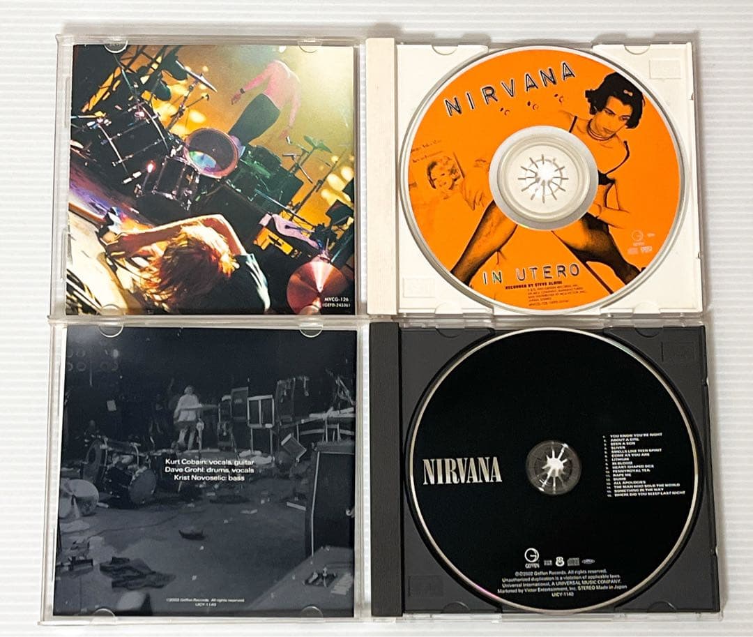 Nirvana & Hole CDセット