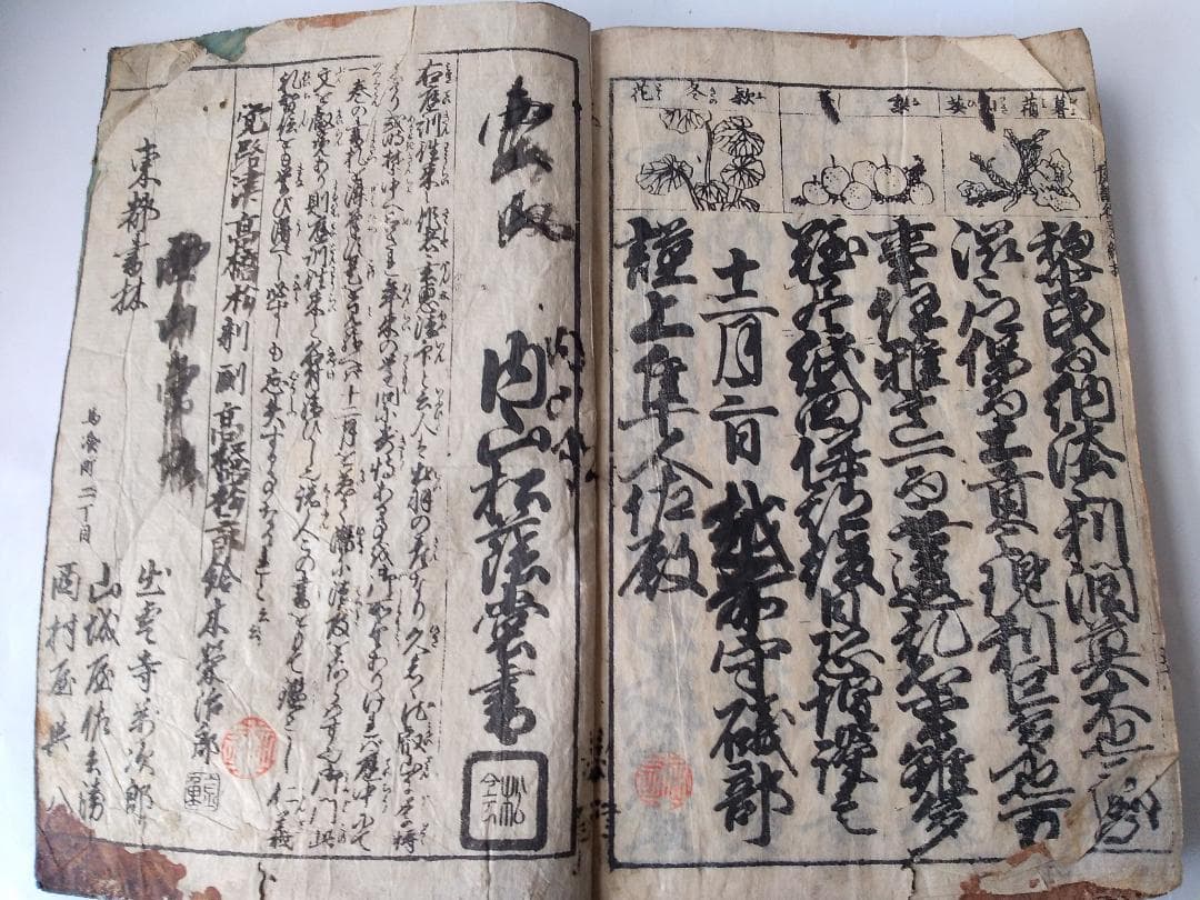 『 永壽庭訓往来繪抄解 』 永寿庭訓往来絵抄解 内山松蔭堂書 東都書林 です。