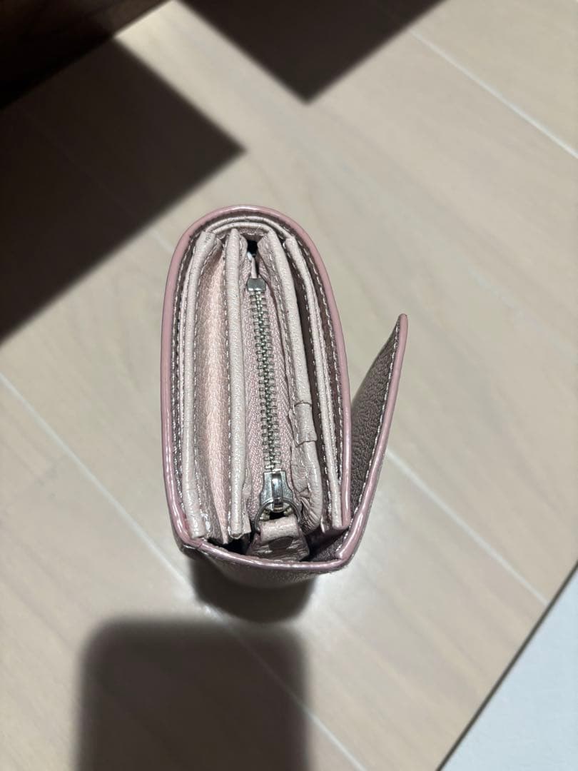 Vivienne Westwood 三つ折り財布 ピンク ファスナー