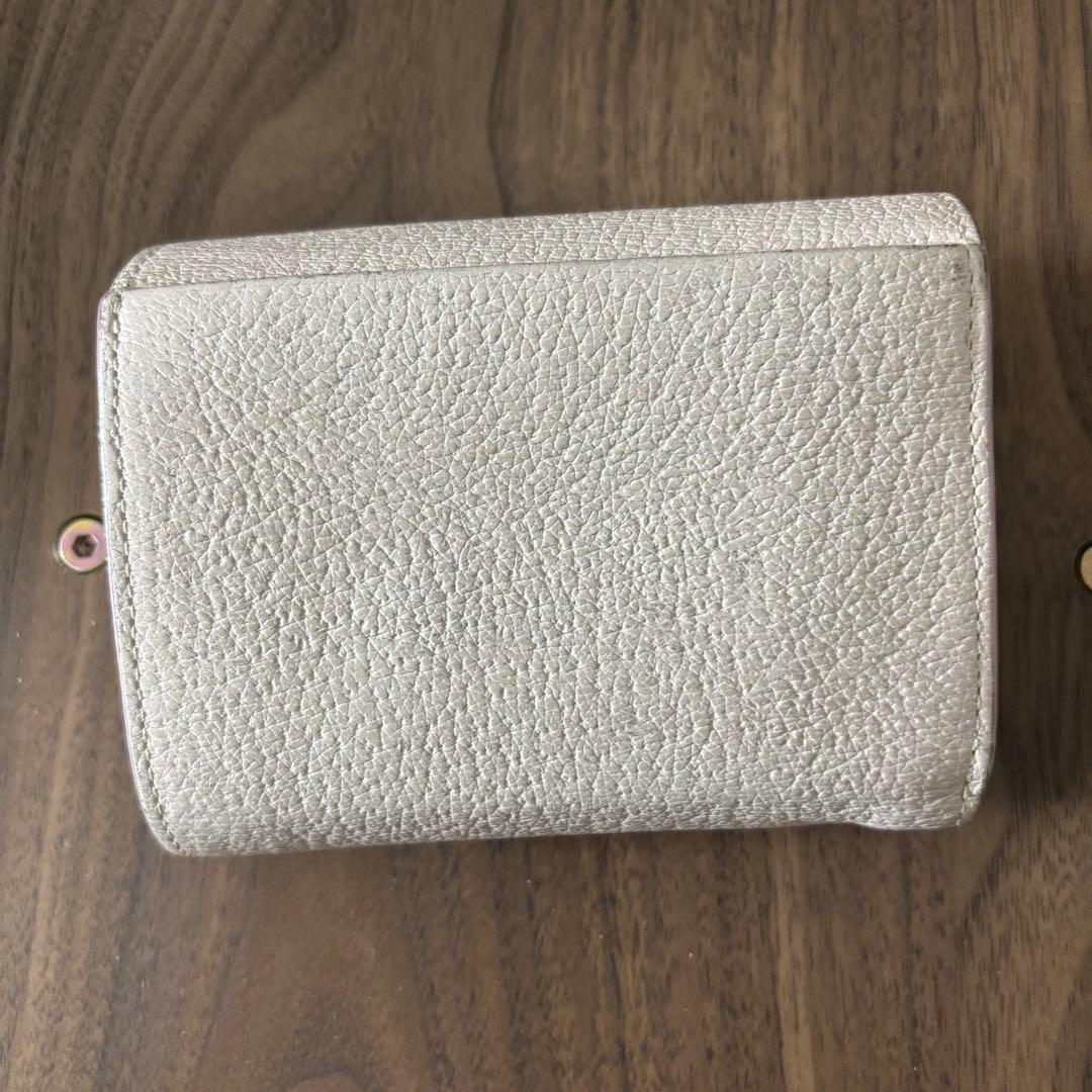 Vivienne Westwood 三つ折り財布 ピンク ファスナー